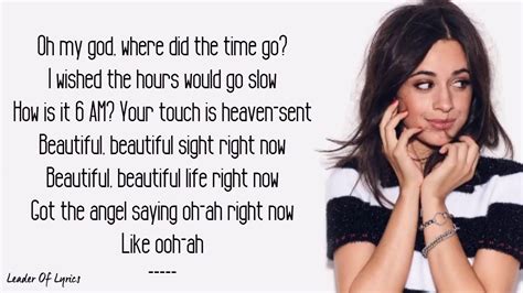 beautiful angel lyrics camila cabello.